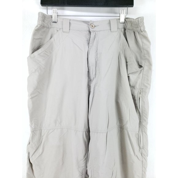 Cabelas Casuals Lightweight Pants Men's Size Large Tan Gusseted - Picture 5 of 8